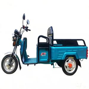 <span class=keywords><strong>Tricycle</strong></span> de transport de marchandises à plateau plat <span class=keywords><strong>confortable</strong></span> de 1000W pour adultes, idéal pour les marchés et <span class=keywords><strong>le</strong></span> transport domestique - Product Image 3