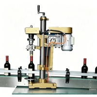 Capsuleuse semi-automatique facile à utiliser pour capsules en aluminium pour bouteilles de vin et de spiritueux