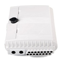 Boîtier de distribution de fibre optique FTTH à 16 ports non coupés, choix noir/blanc, montage sur poteau aérien GPRS TCP, OEM