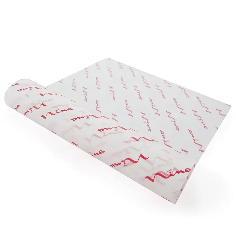 Rollo de papel tisú de regalo con impresión personalizada, papel de regalo de seda con logotipo para ropa