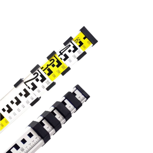 Regla telescópica de aluminio de doble cara engrosada de alta calidad, varilla de nivel recta de 3M-8.5M, instrumentos de medición OEM - Product Image 3