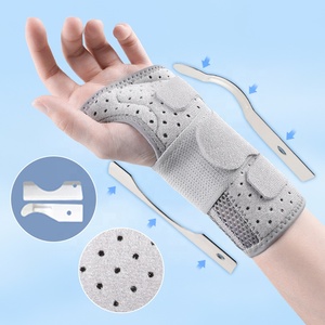 Ks-6062 # Attelle de poignet en néoprène, stabilisateur de poignet médical fixe et amovible, plaque en acier réglable, protège-main - Product Image 1