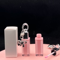 Gloss à lèvres brillant végétalien de luxe personnalisé, huile à lèvres repulpante à marque privée, rouge à lèvres liquide mat nude imperméable en gros