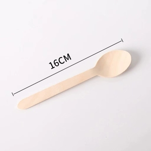 Juegos <span class=keywords><strong>de</strong></span> <span class=keywords><strong>cubiertos</strong></span> <span class=keywords><strong>de</strong></span> bambú natural desechables resistentes al calor ecológicos al por mayor cuchillo tenedor cuchara - Product Image 3