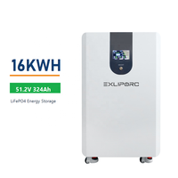 16kWh 51,2V 324Ah LiFePO4 Heimenergiespeicherbatterie 8000 Zyklen Polen Lagerbestand für Solar-Backup-System