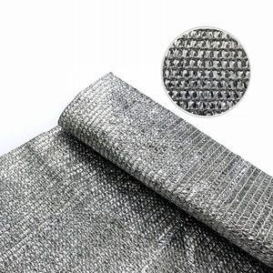 Bền 80% bóng râm bao gồm màn hình nhôm lưới lưới nông nghiệp Shading <span class=keywords><strong>net</strong></span> với grommets ngoài trời cho nhà kính - Product Image 2