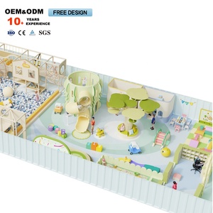 Conjunto de juegos infantiles de interior comercial al por mayor, área de juegos suave, equipo de carrusel para niños para parques de atracciones y centros comerciales - Product Image 6