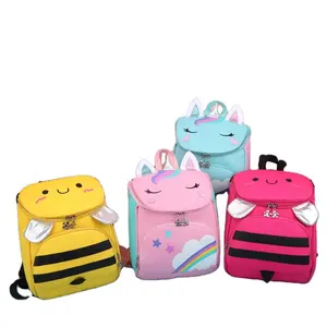 Custom Kids Cartoon BookBags Toddler School Backpack Bags Cute Children Schoolbag