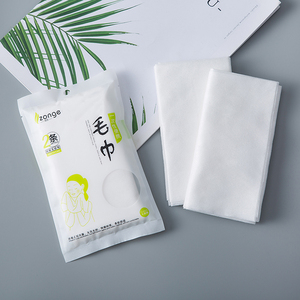 Toalla de viaje portátil de una sola vez orgánica ecológica no tejida desechable suave para la piel suave <span class=keywords><strong>sin</strong></span> cabello - Product Image 5