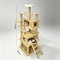 Arbre à chat avec nacelle spatiale et griffoir en sisal, grand lit pour chat – Prix direct usine, vente en gros