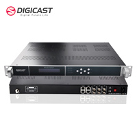 Equipo de Cabecera Digital DIGICAST DMB-5100E IP (3 Puertos GigE) ASI 16 Portadoras RF Modulador DVB-C Internet 32 DVB-T/ISDB-T/ATSC