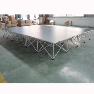 Escenario Portátil Ligero de Aluminio Fácil de Montar para Bodas al Aire Libre - RK-Portable Stage RAK-SQ4I con Certificación TUV - Product Image 6
