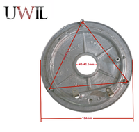 Plaque chauffante de rechange professionnelle UWIL pour cuiseur à riz électrique, élément chauffant personnalisé 1000W, plaque chauffante inférieure pour usage domestique