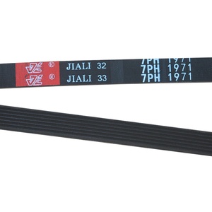 Ezone เครื่องซักผ้าสายพานยางหุ้มยางสีดำแบบหลายร่อง PH PJ PK <span class=keywords><strong>PL</strong></span> PM - Product Image 2