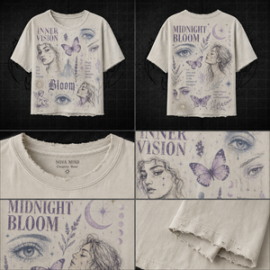 T-shirt Morbida Oversize OEM in Cotone 200gsm con Stampa Effetto Acido e Stone Washed, Personalizzabile con Logo, Vestibilità Regolare - Product Image 3