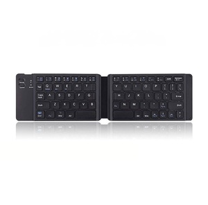 Teclado Inalámbrico Plegable Doble, Delgado, Mini, Portátil, para Teléfonos Apple, Huawei, iPad, Tabletas, Laptops, Android, iOS, Teclado BT - Product Image 1
