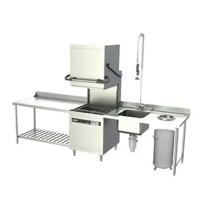 Industrial Commercial Kitchen Machine High Power Dishwasher Dishwasher Kitchen Equipment Dishwashing Machine