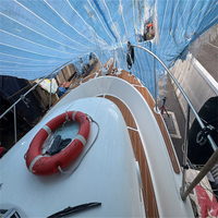 Tapis de sol en mousse EVA auto-adhésif style SeaDek pour pont de bain et cockpit de bateau Bayliner Trophy 2902 Walkabout Islander 2008