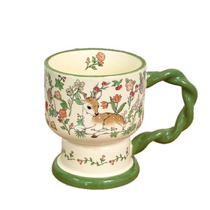 Mug en céramique Dragon Pavilion 301-400ml avec cuillère, design animalier de dessin animé, pour cadeau et usage quotidien - Product Image 5