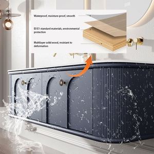 Nuevo Mueble de Baño Flotante de Buena Calidad con Lavabo, Encimera y Soporte de Pared para Uso Doméstico/Proyecto - Product Image 4