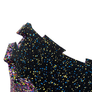 Thảm Sàn Cao Su Tập Thể Dục Màu Đen + Màu EPDM 15/20Mm - Product Image 1