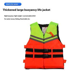 홍수 제어를위한 부력 폼이있는 옥스포드 천 구명 조끼 수영 보트 표류 바다 낚시 구조 - Product Image 3