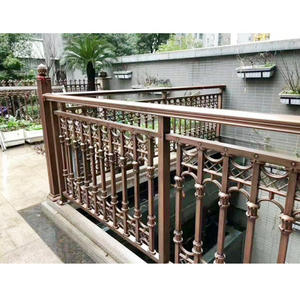 Balaustres decorativos de aluminio para jardín, balaustres de Metal, vallas de Villa para balcón - Product Image 5