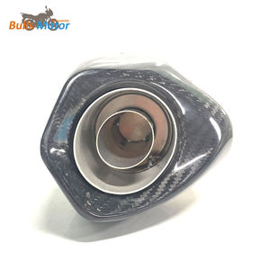 Capuchon d'extrémité en Fiber de carbone de moto d'échappement en titane pour Aprilia RSV4 <span class=keywords><strong>1000</strong></span>/Tuono V4 tuyau moyen de silencieux d'échappement d'usine <span class=keywords><strong>2021</strong></span> + - Product Image 6