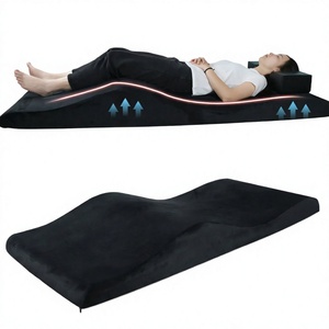 ที่นอนโค้งรุ่น Lash Bed Topper จากโรงงานขายส่ง พรีเมียมเมมโมรี่โฟม-กำมะหยี่ เฟอร์นิเจอร์เชิงพาณิชย์สำหรับเวิร์คช็อป โต๊ะนวดสมัยใหม่ - Product Image 4