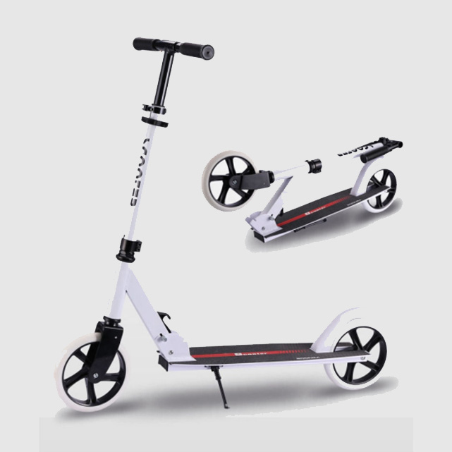 Колесный самокат для взрослых 200 мм pu колеса для взрослых самокат