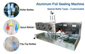 เครื่องซีลฝาปิดอลูมิเนียมฟอยล์ตะเข็บเครื่องปิดผนึกฝาปิดแบบเหนี่ยวนำด้วยแม่เหล็กไฟฟ้าสำหรับปิดผนึกฝาขวดและกระทะ - Product Image 5