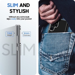 Nuova Custodia in Vetro Temperato Trasparente per Telefono, Vendita all'Ingrosso di <span class=keywords><strong>Cover</strong></span> per Cellulari <span class=keywords><strong>Samsung</strong></span> <span class=keywords><strong>S22</strong></span>, S23, S24, S25 Ultra - Product Image 5