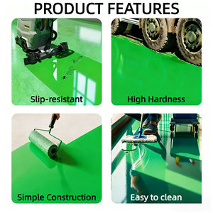 Mingyilu nhanh chóng làm khô độ bám dính cao chống bụi sàn epoxy tự san lấp mặt bằng lớp phủ chất lỏng cho Diy cải tạo nhà sàn bê tông - Product Image 3