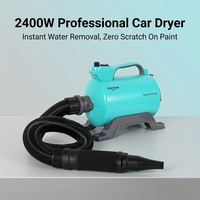 Secador de Autos Eléctrico Profesional de Bajo Ruido Shernbao SHD-2600P 2400W, Soplador Térmico para Autos, Soplador para Detallado de Autos