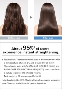 Japan professional <b>hair</b> <b>straightener</b> <b>wide</b> plate flat iron technology fast styling smooth shiny <b>hair</b> salon use tool - Product Image 4