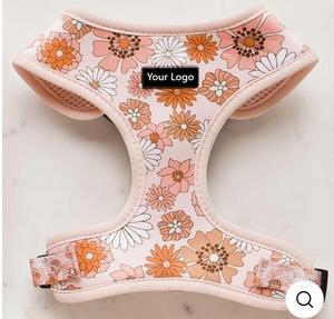 Arnés táctico para mascotas para perros pequeños a grandes Cachorros para caminar y entrenar con cierre de botón correa de <span class=keywords><strong>collar</strong></span> personalizada - Product Image 4