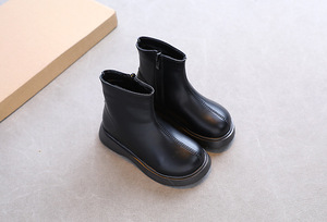 <span class=keywords><strong>Botas</strong></span> Cortas de PU para Niñas, Zapatos de Moda para Niños, Impermeables, Antideslizantes, <span class=keywords><strong>Botas</strong></span> de <span class=keywords><strong>Invierno</strong></span> para Niñas Pequeñas, <span class=keywords><strong>Botas</strong></span> de Algodón para Bebés - Product Image 2
