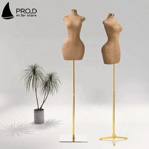 Maniquí ancho para mujer, tienda de ropa de gama alta, Europa y América, tamaño grande, flocado - Product Image 3