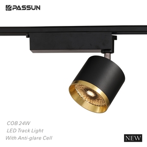 Rail de lumière pour marché européen, spot LED sur rail 9W avec filtre en nid d'abeille, lumière LED sur rail COB - Product Image 5