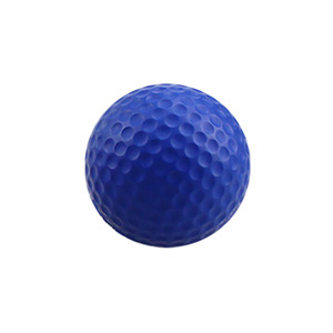 42mm Mixed Color PU Foam Solid Sponge Soft Indoor Golf Practice <b>Ball</b> Printed <b>Logo</b> Golf Training Equipment - Product Image 1