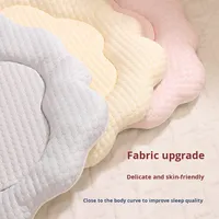Lit pour chat d'été et de printemps en gros, matériau rafraîchissant en fibre de soie glacée, lit pour chat pas cher, idéal pour les tapis de couchage, lit pour chat mignon