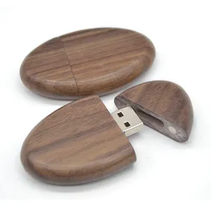 Walnut maple Wooden USB 2.0 Flash Drive Pendrive flash disk Custom Engraved Logo Wedding gifts packaging wood box