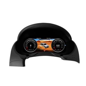 Pour MITSUBISHI PAJERO JK 2008-2018 Système Linux Écran LCD 12,3 pouces Tableau de bord Compteur de vitesse Lecteur Multimédia Tableau de bord en cristal - Product Image 1