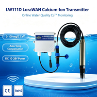 Capteur d'ions calcium Ca2+ LoRaWAN, analyseur de qualité de l'eau sans fil pour sites industriels éloignés