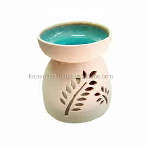 Quemador de aceite esencial de cerámica y difusor de aromaterapia, aromaterapia, ambiente de aromaterapia - Product Image 1
