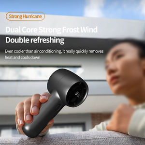 Hxtc88 Custom 3000mAh USB Oplaadbare Batterij 100 Snelheden Draagbare Draagbare Mini Handventilator met Tafelstandaard - Product Image 3