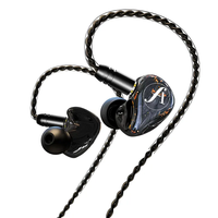 Écouteurs intra-auriculaires filaires OFC 7 cœurs 3,5 mm MMCX ou 2 broches en résine pour chanteurs, batteurs et musiciens