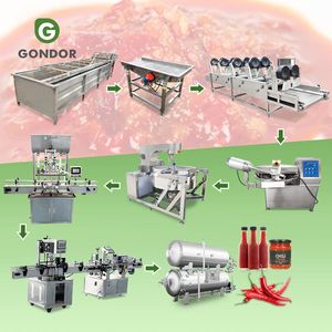 เครื่องผลิตซอสพริกป่นรสเผ็ดร้อนสำหรับใช้ในอุตสาหกรรม - Product Image 1