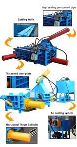 Presse à Offre Spéciale cisailles Machine à balles pour la ferraille - Product Image 5