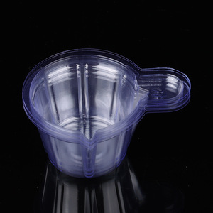 Vaso para orina Kangzhijia de 250 ml, plástico de grado médico con tapa de rosca para prueba de embarazo - Product Image 1